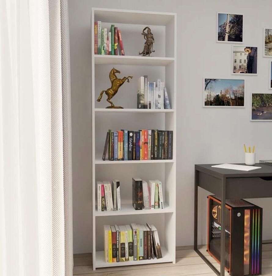 Matkam Open boekenkast Model 60 24 EX3 Wit