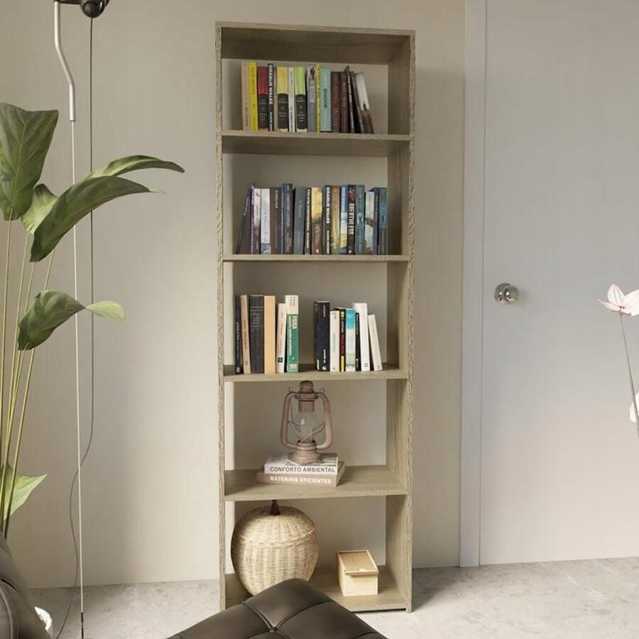 Matkam Open boekenkast Model 60 30 EX3 Sonoma kleur