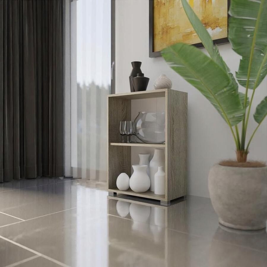 Matkam Open boekenkast Model 80 EX3 Sonoma eiken