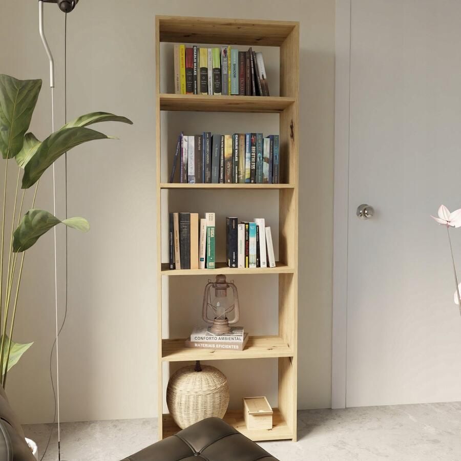 Matkam Open boekenkast Model EX3 Eiken artisan 60 30 cm