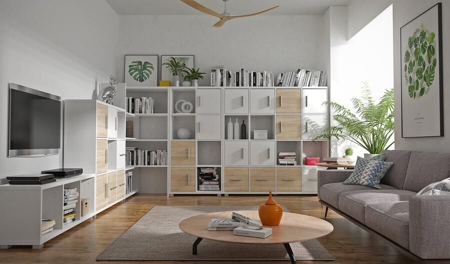 Matkam Open kast MODUS 3x2 Wit