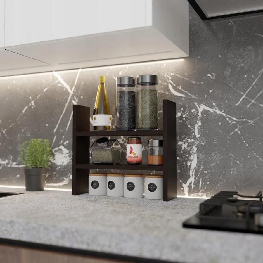 Matkam Staand keukenrek BIS EX3 wengé 18mm