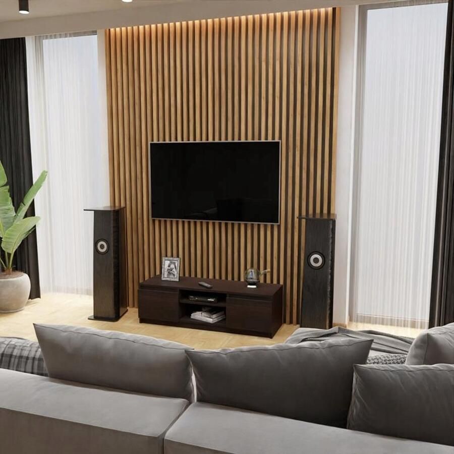 Matkam TV-meubel 120 EX3 wenge plank kast dressoir