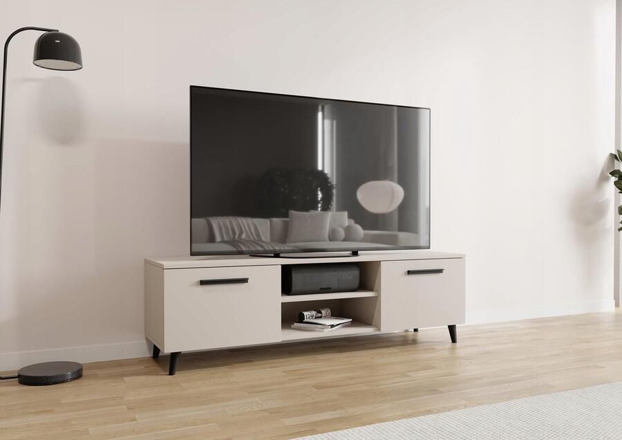 Matkam TV-meubel BERGEN 150cm kasjmier PER