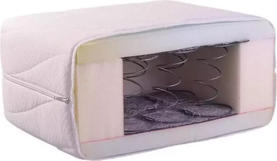 Matrascenter 9 Zone Pocketvering Koudschuim Matras 90x200 Met Aloë Vera Tijk
