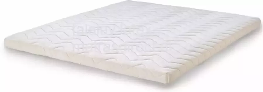 MatrasDirect Dunlop Latex Topper MD 200x210 Wit