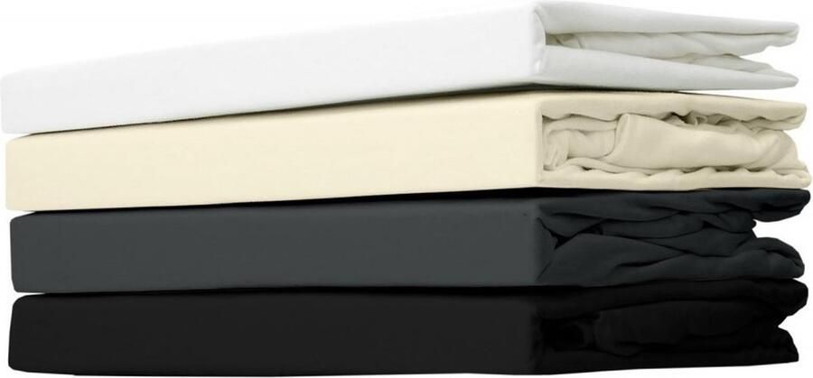 MatrasDirect Hoeslaken Jersey Katoen Topdekmatras 80x210 Wit
