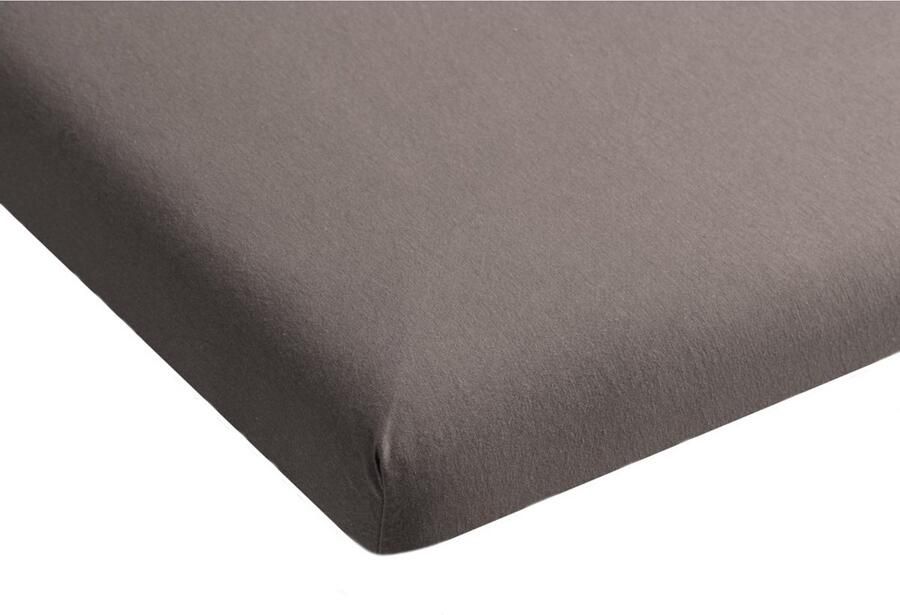 MatrasDirect Hoeslaken Jersey Katoen Topdekmatras Antraciet 140x220 100% Katoen Oeko-Tex gecertificeerd - Foto 2