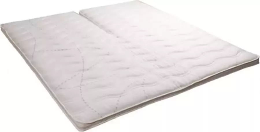 MatrasDirect Split Topdekmatras NASA 7 160x200 Wit