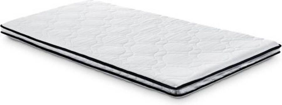 MatrasDirect Topdekmatras NASA Tempcel 90x190 Creme-Wit variabel luxe design