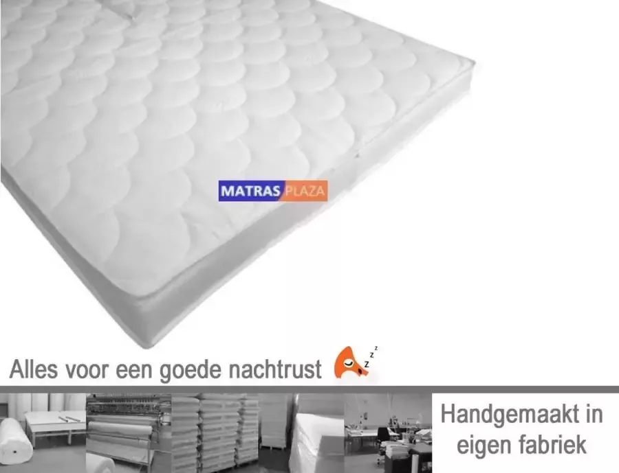 Matrasplaza.nl 180x200 Topdekmatras Pearl Koudschuim 12 cm dik!