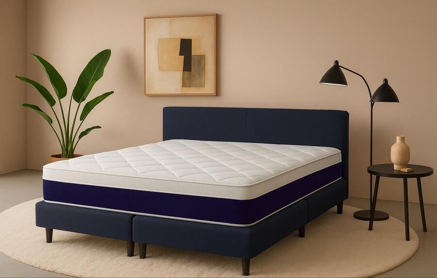Matrassale Hotel Excellent Nasa Split Topper 160x200 (Enkel Split) Split Topper Traagschuim Topdekmatras Topmatras Memoryfoam Tencel Hoes Afneembaar Wit Zacht- Hotelcomfort