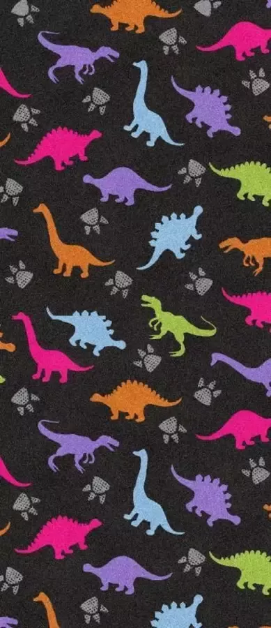 MatStyles Mat Vloermat Vloerkleed Tapijt Kind Kinderkamer Dino Wasbaar Antislip 65 x 150 cm