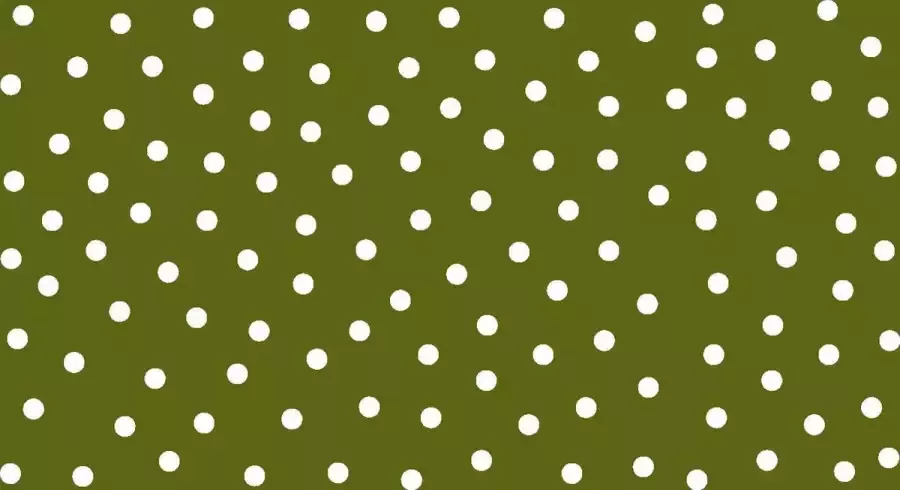 MatStyles Mat Vloermat Vloerkleed Tapijt Kind Kinderkamer Green Dots Wasbaar Antislip 115 x 65 cm