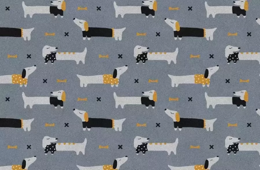 MatStyles Mat Vloermat Vloerkleed Tapijt Kind Kinderkamer Honden Wasbaar Antislip -175 x 115 cm