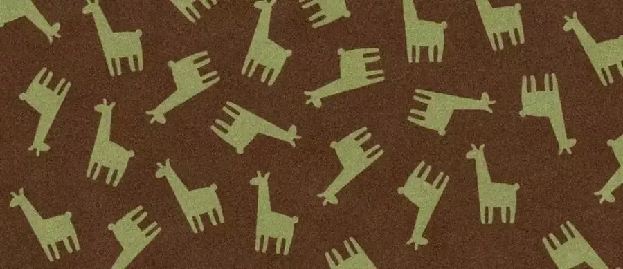 MatStyles Mat Vloermat Vloerkleed Tapijt Kind Kinderkamer Lama Wasbaar Antislip 150 x 65 cm