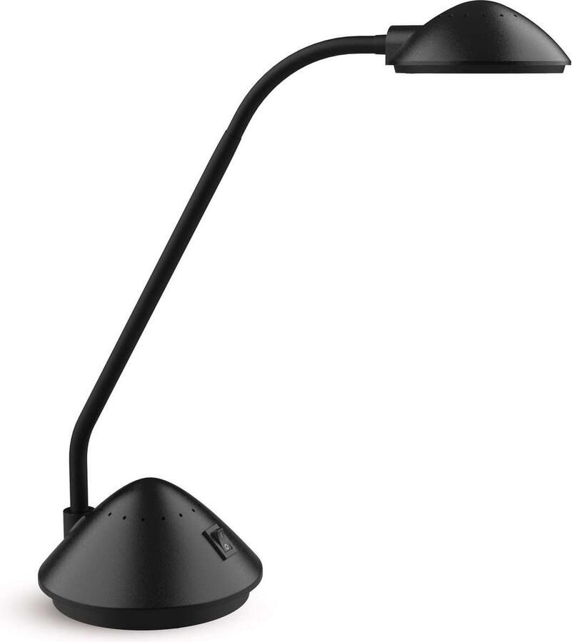 MAUL arc black 8200490 LED-tafellamp Energielabel: D (A G) 5 W Warmwit Zwart