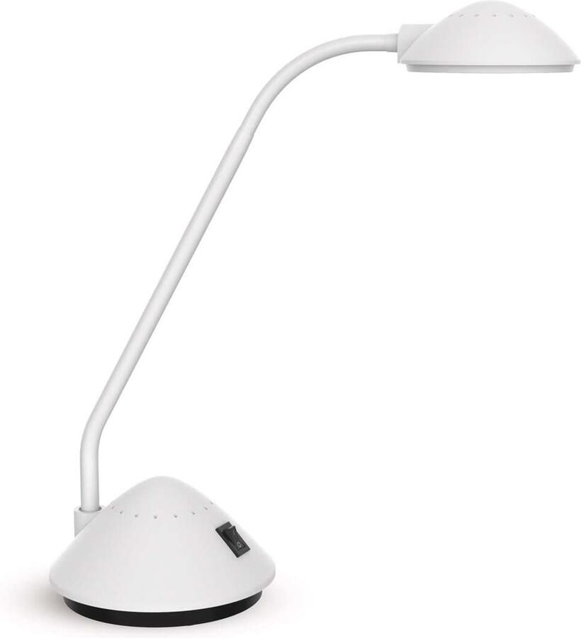 MAUL arc white 8200402 LED-tafellamp Energielabel: D (A G) 5 W Warmwit Wit
