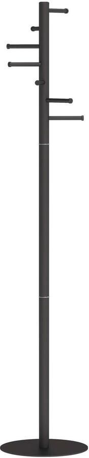 MAUL caurus Kapstok 7 haak standvoet zwart 1 stuk Ø 35 x 177 cm - Foto 1