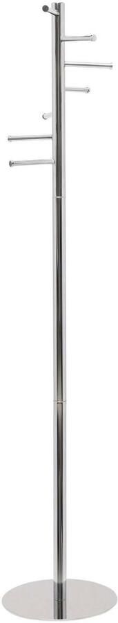 MAUL caurus Kapstok chrome 7 haak standvoet zilver 1 stuk Ø 35 x 177 cm - Foto 1