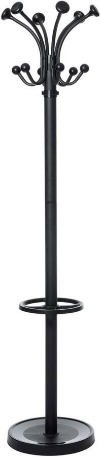 MAUL nubis Kapstok 20 haak standvoet zwart 1 stuk Ø 40 x 177.5 cm