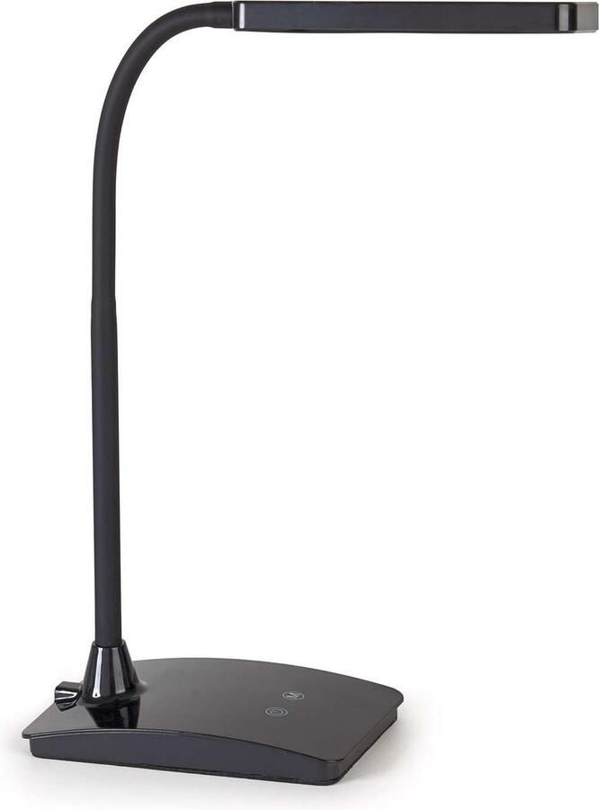 MAUL pearly LED Bureaulamp dimmbaar standvoet zwart 1 stuk 26.5 x 10.6 x 37.5 cm
