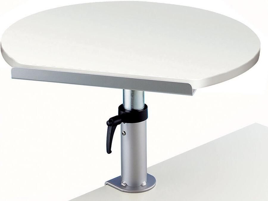 MAUL Tafel tafelklem wit metaal 1 stuk 56.5 x 60 x 50 cm