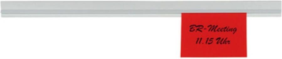 Maul Wandlijst Express papierrail 50cm zelfklevend wit