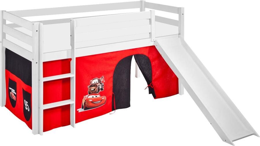 Maxbedden Halfhoogslaper JELLE Disney Cars met glijbaan - Foto 2
