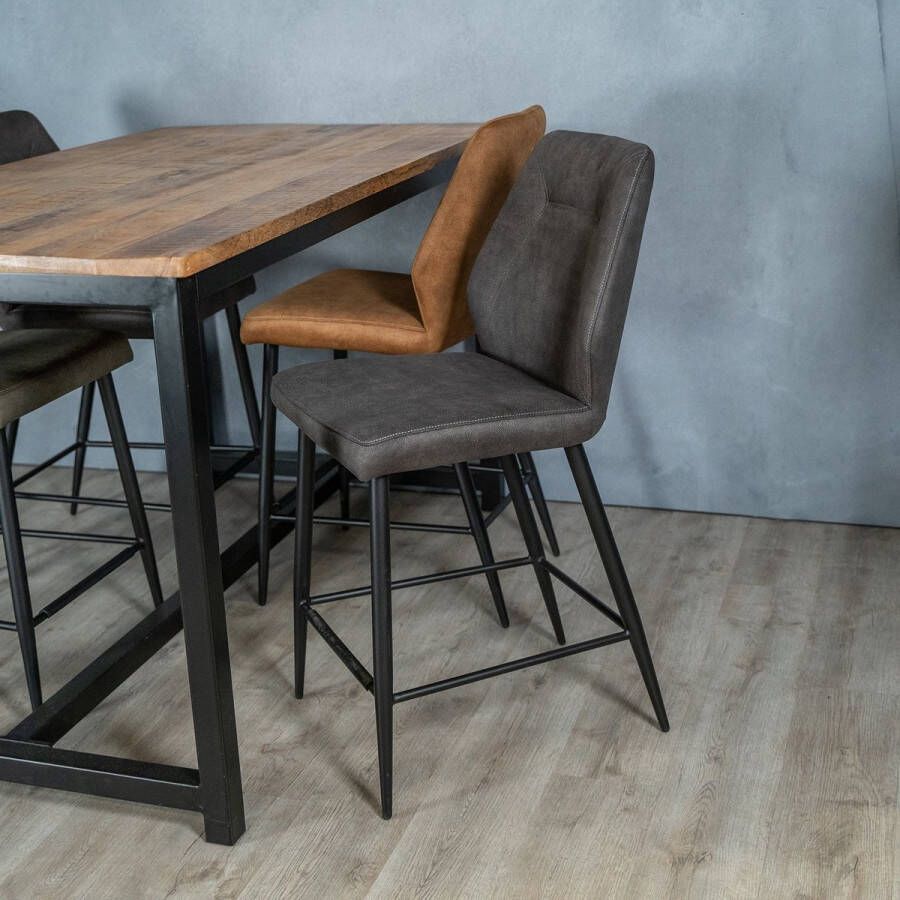 Maxfurn Barstoel Chase Antraciet