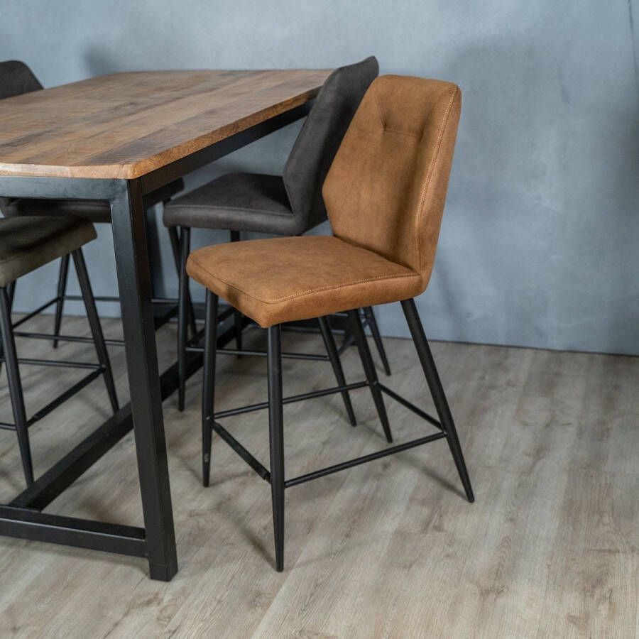 Maxfurn Barstoel Chase Cognac