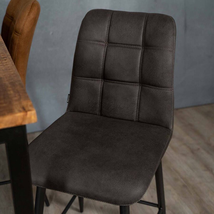 Maxfurn Barstoel Dex Antraciet