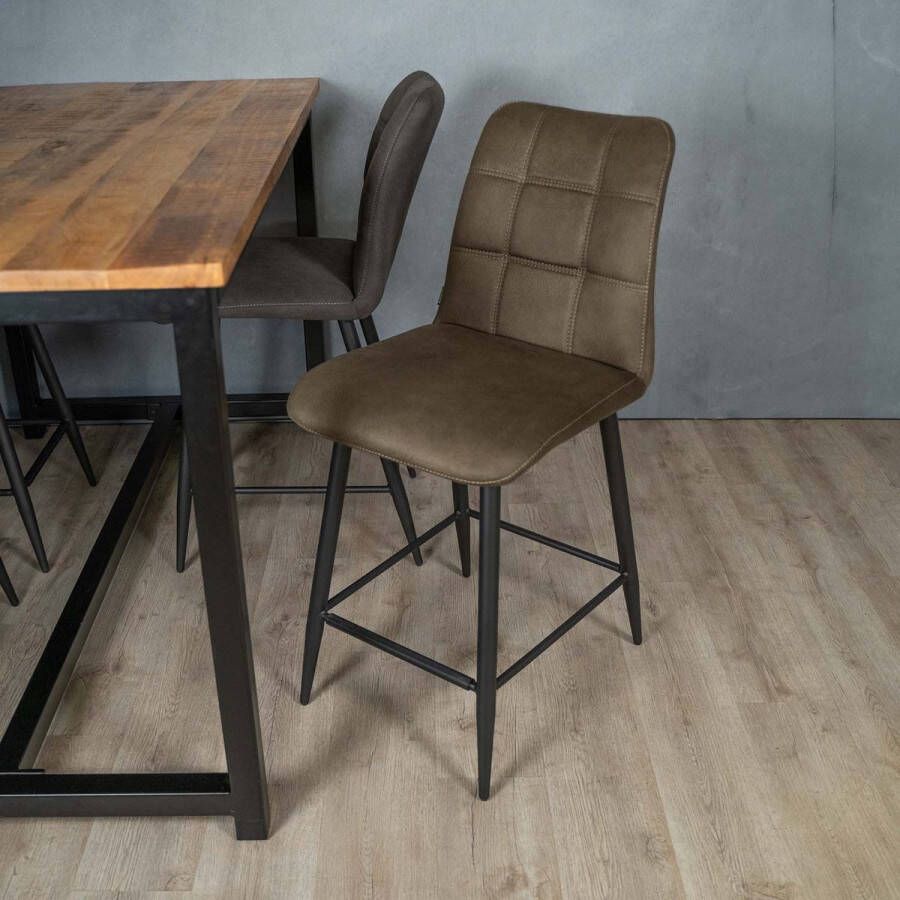 Maxfurn Barstoel Dex Army