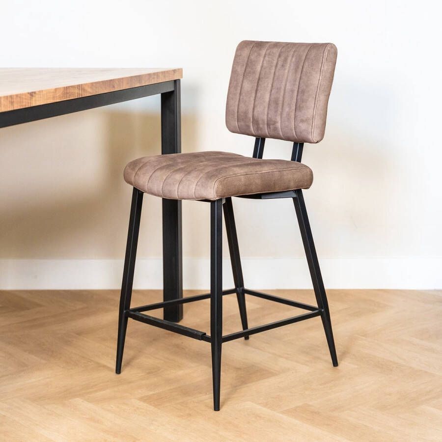 Maxfurn Barstoel Vicenza Goldy Latte