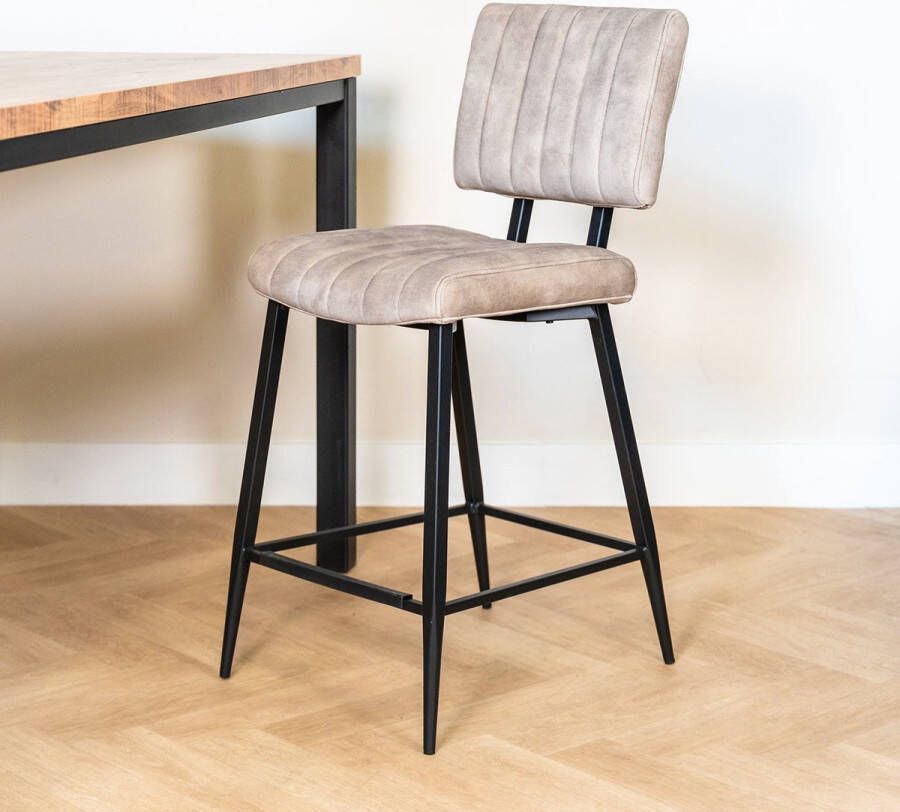 Maxfurn Barstoel Vicenza Goldy Sand