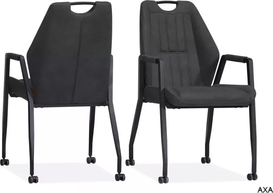 MX Sofa Eetkamer stoel AXA Antraciet