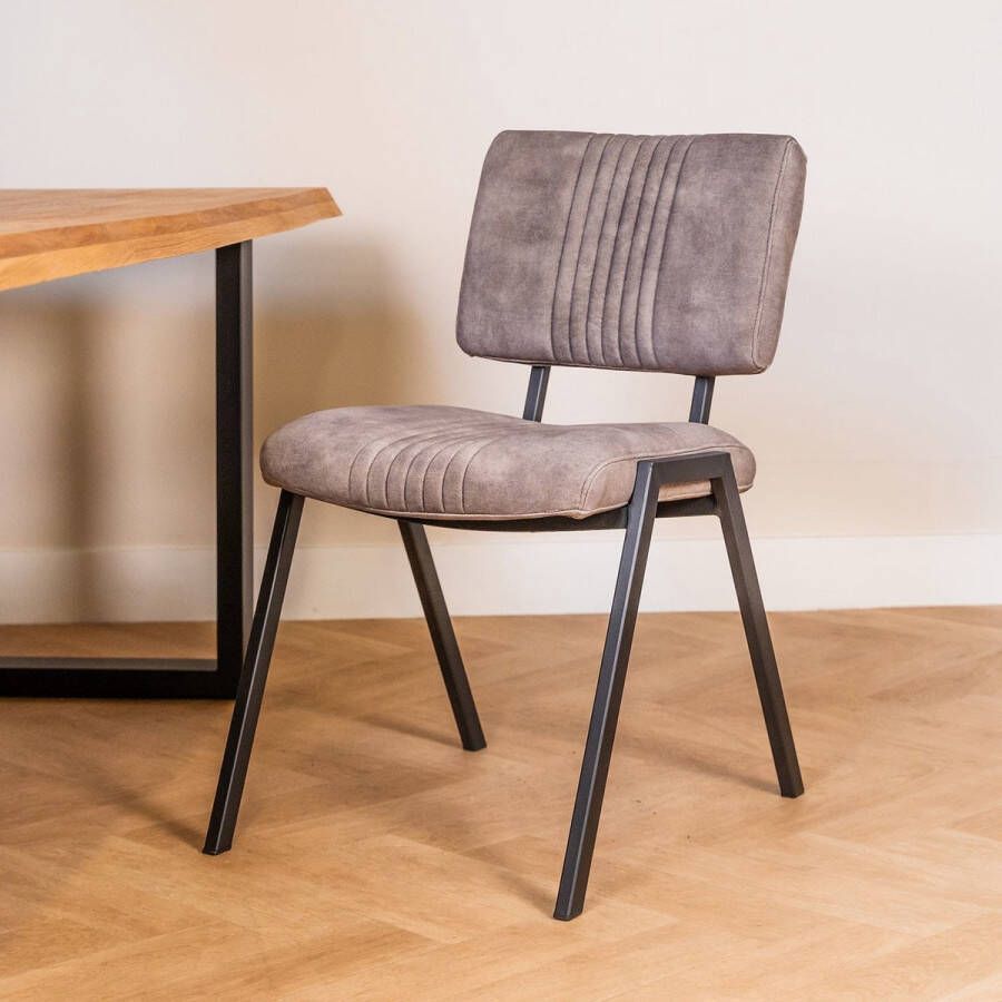 Maxfurn Eetkamerstoel Savio Goldy Clay