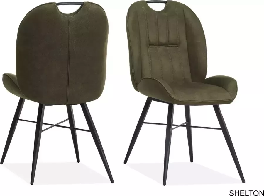 MX Sofa Eetkamer stoel Shelton Mos