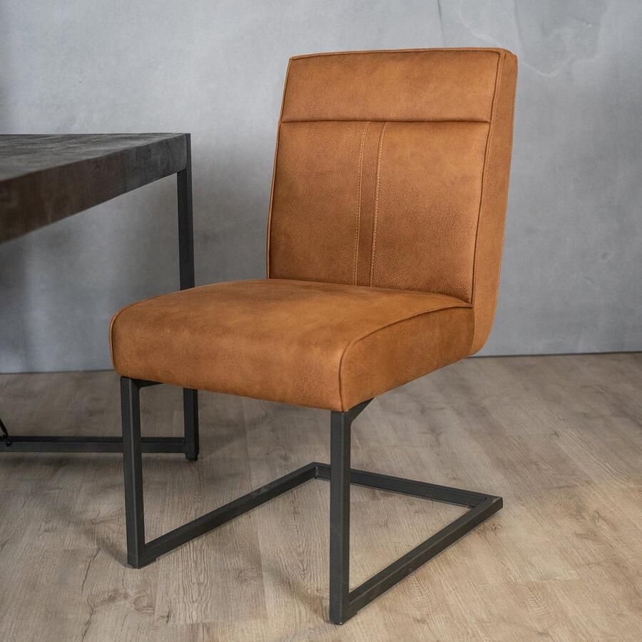 Maxfurn Eetkamerstoel Yuri Cognac