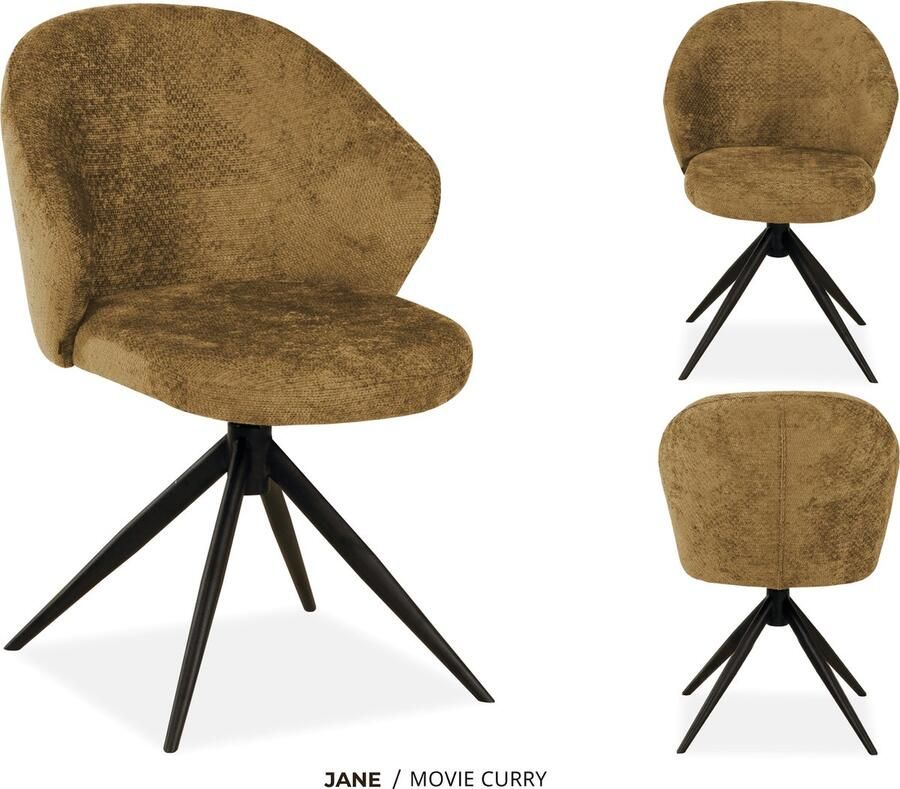 Maxfurn MX Sofa Eetkamer stoel Jane Curry