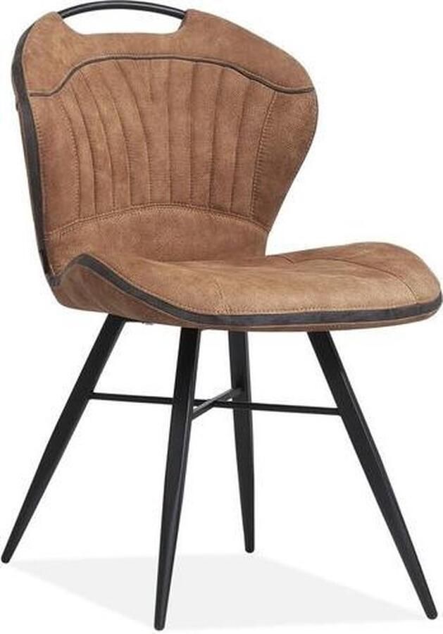 Maxfurn MX Sofa Eetkamerstoel Splash Cognac