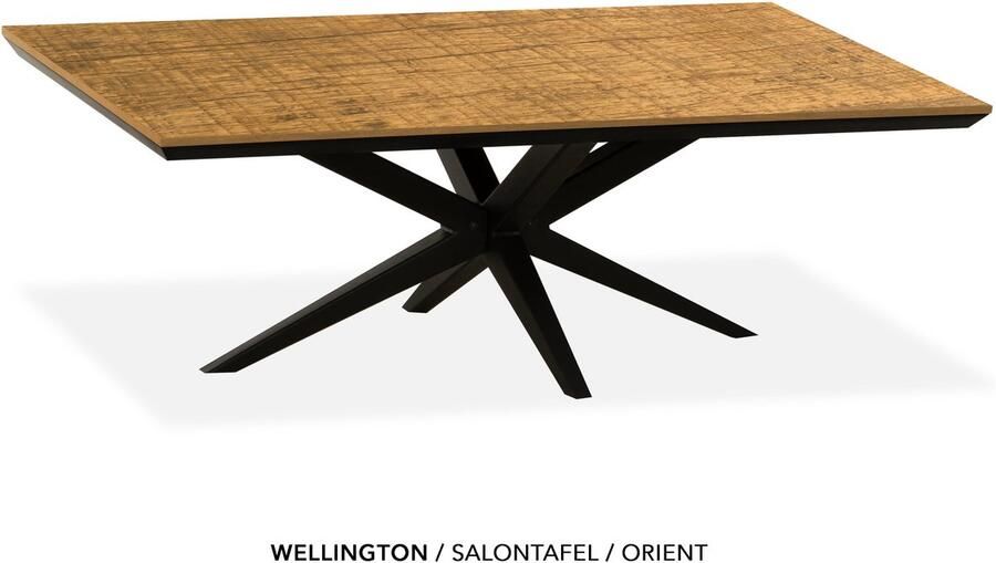 Maxfurn Zeer krasvaste salontafel met verjongde rand Orient 135x67cm