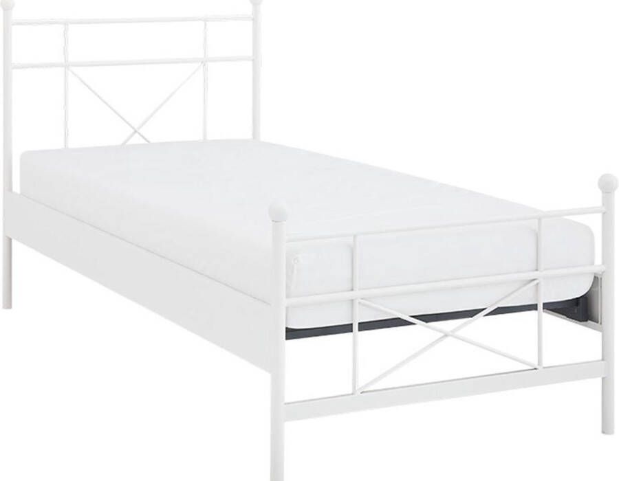 Beter Bed Basic Bed Milano 1-persoons 90 x 200 cm wit