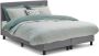 Maxi Beter Bed Cisano Complete Boxspring met Silver Pocket Deluxe Foam Matras 140x210 cm Lichtgrijs - Thumbnail 2