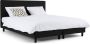 Beter Bed Basic Box Ambra vlak met Easy Pocket matras 160 x 200 cm zwart - Thumbnail 1