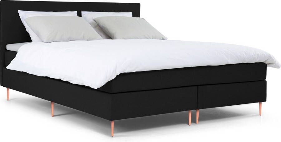 Beter Bed complete boxspring Box owen vlak met gestoffeerd matras (140x200 cm) - Foto 4