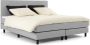 Beter Bed Basic Boxspring Bellino vlak met gestoffeerd matras 2-persoons 120 x 200 cm lichtgrijs - Thumbnail 1