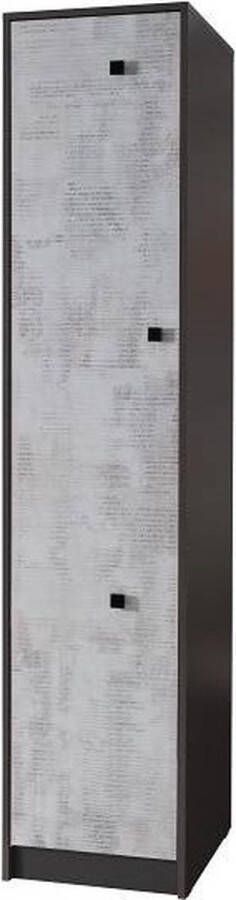 Maxi Huis Boekenkast met planken 50 cm Grafiet Enigma