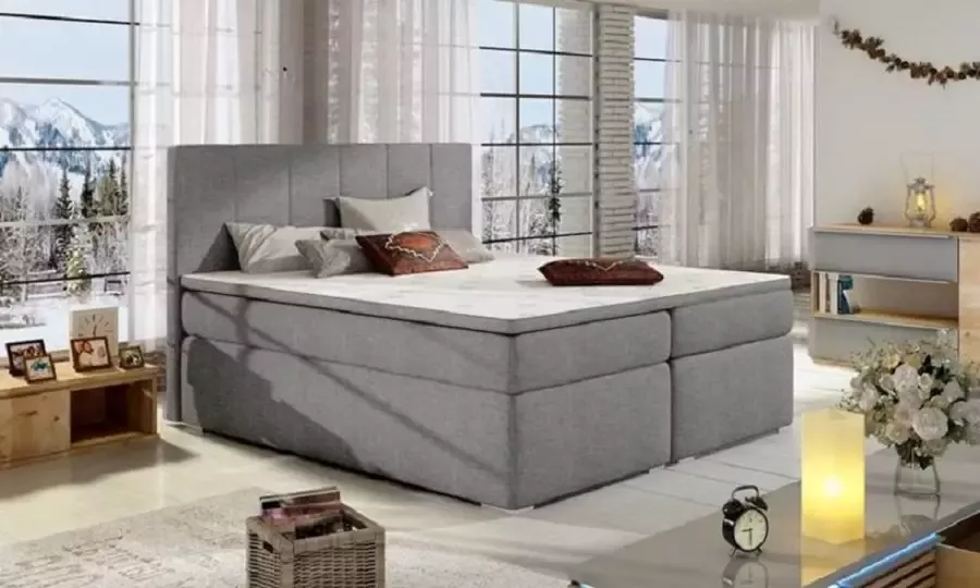 Maxi Huis Boxspring Bolero 180x200 bed met matras en topper