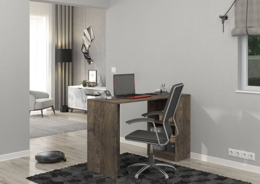 Maxi Maja Bureau Jack Planken Ash Dark 125 cm - Foto 1